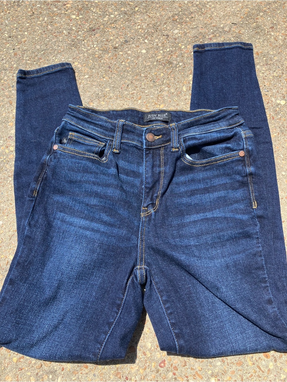 Judy Blue Dark Indigo Skinny Jeans